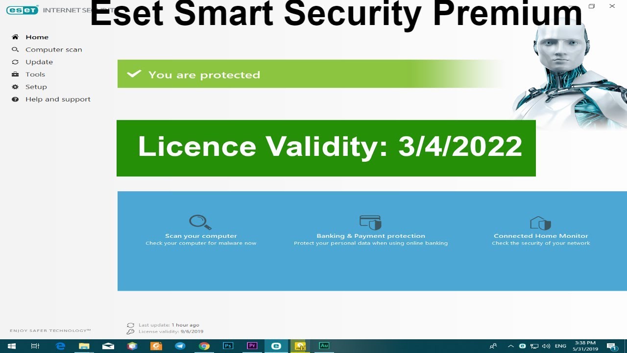 eset smart security premium license key 2021